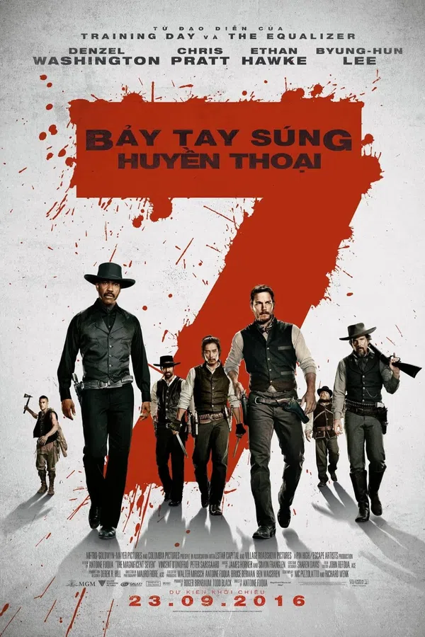 Poster phim Bảy Tay Súng Huyền Thoại trên KHOPHIM