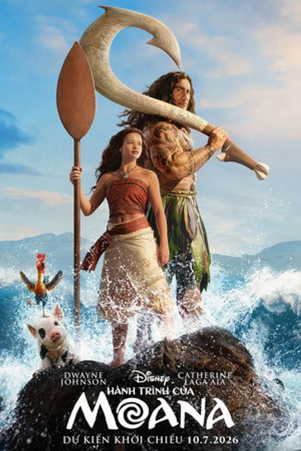 Poster phim Hành Trình Của Moana (Bản Live Action) trên KHOPHIM