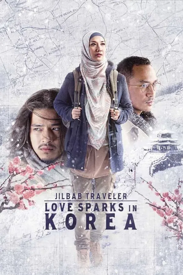 Poster phim Jilbab Traveller: Tình yêu nảy nở xứ Hàn trên KHOPHIM