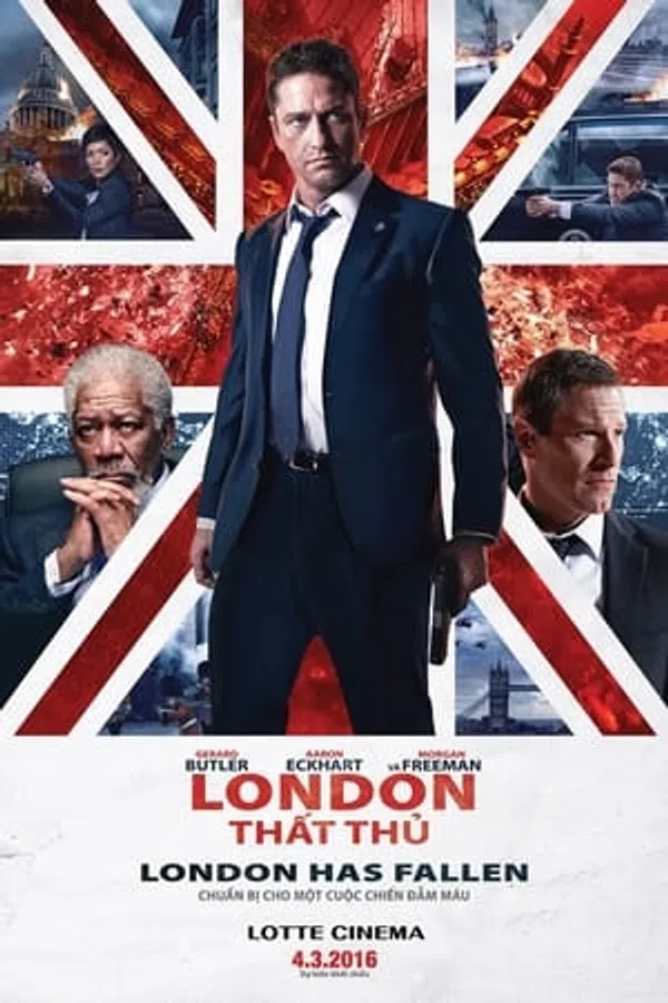 Poster phim London Thất Thủ trên KHOPHIM