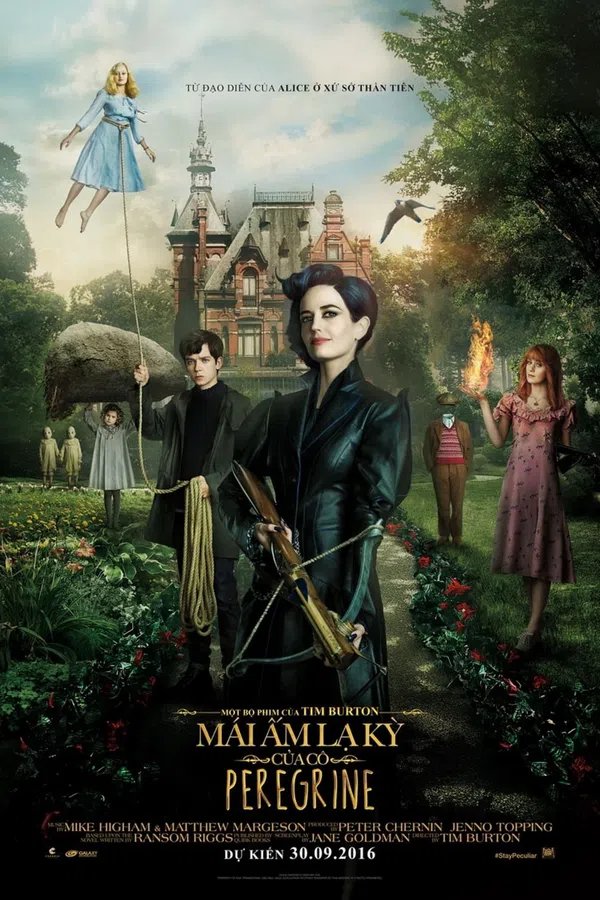 Poster phim Mái Ấm Lạ Kỳ Của Cô Peregrine trên KHOPHIM