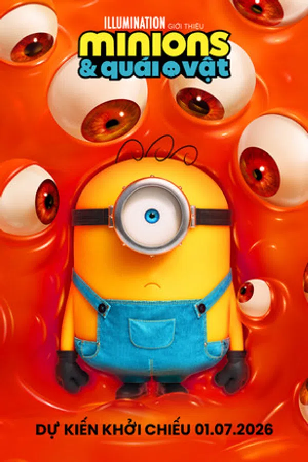 Poster phim Minions và Quái Vật trên KHOPHIM
