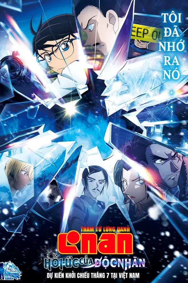 Poster phim Thám Tử Lừng Danh Conan 28: Dư Ảnh Của Độc Nhãn trên KHOPHIM